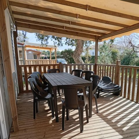 Stacaravan 6 personen - Stacaravan 2 slaapkamers - O'HARA E016 6 pers.