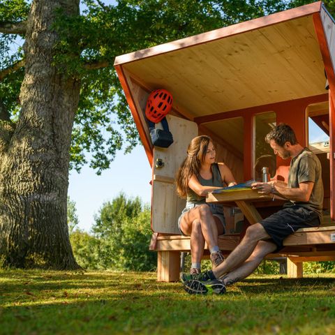 UNIEKE ACCOMMODATIE 2 personen - Sprinkhanen (zonder sanitaire voorzieningen)