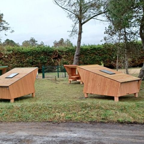 UNIEKE ACCOMMODATIE 2 personen - Cabanne Sauterelle - Geen Babybedje mogelijk - 1 kamer