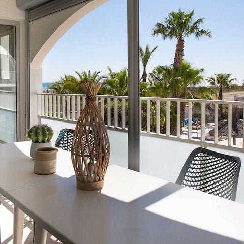 Appartement 6 personen - 2 slaapkamers - Terras - Uitzicht op zee