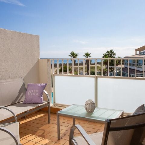 APPARTEMENT 6 personen - 3 slaapkamers - Terras - Uitzicht op zee - Duplex