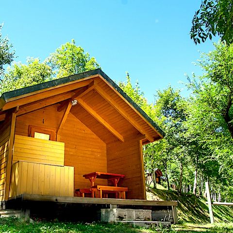 Chalet 2 personen - Houten hut