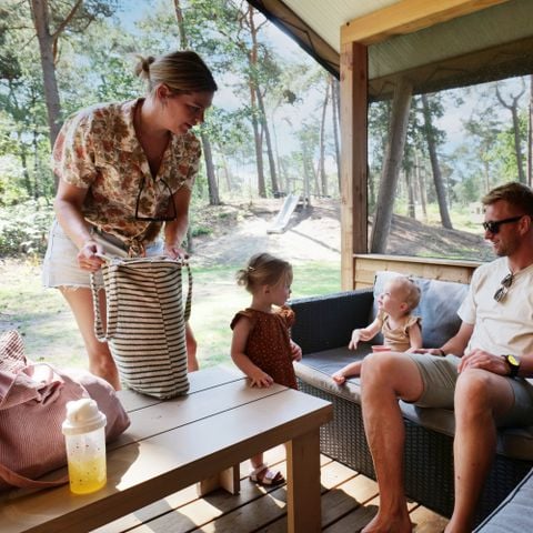 Lodge 6 personen - Safarilodge Deluxe