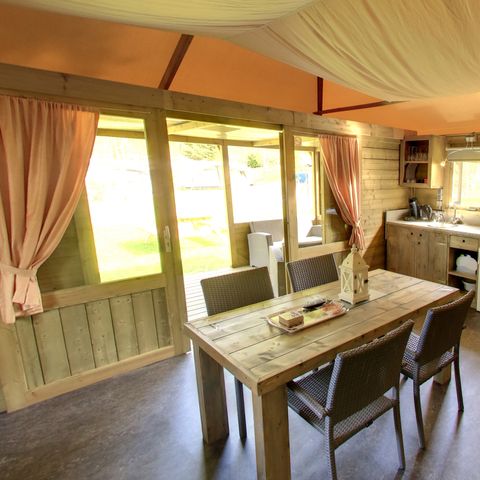 Lodge 5 personen - Kampeerlodge