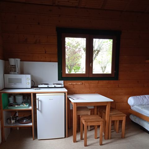 Chalet 4 personen -  20m² - 1 slaapkamer (zonder badkamer)