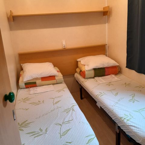 Stacaravan 4 personen - 28m² - 2 kamers