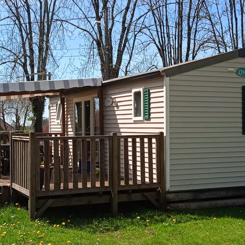 Stacaravan 6 personen - 30 m² - 2 slaapkamers