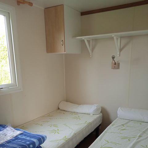 Stacaravan 6 personen - 30 m² - 2 slaapkamers