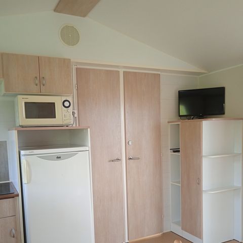 Stacaravan 6 personen - 30 m² - 2 slaapkamers
