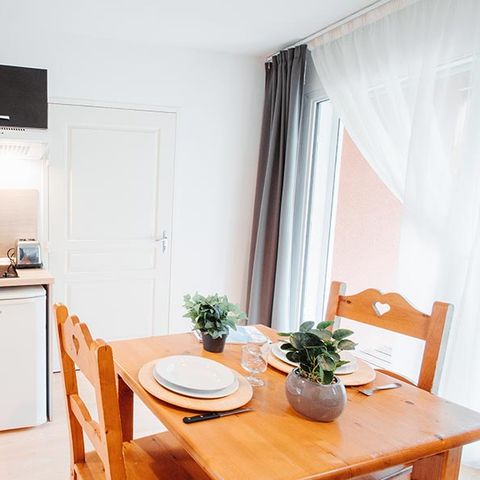 Studio 4 personen - 4-persoons studio met airconditioning