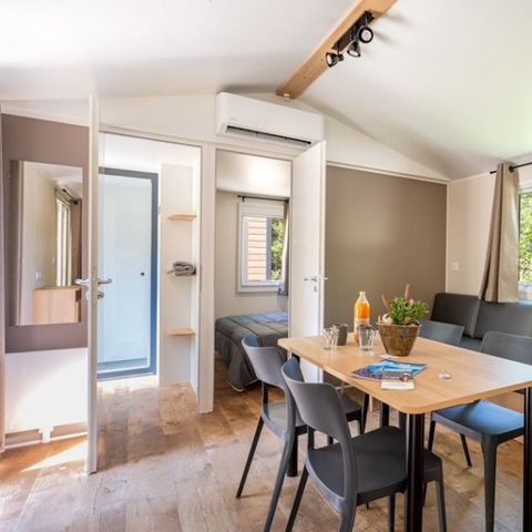 Stacaravan 4 personen - CONFORT 2 slaapkamers 4 personen airconditioning