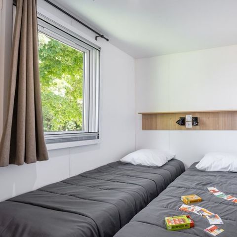 Stacaravan 6 personen - CONFORT 3 slaapkamers 6 personen airconditioning
