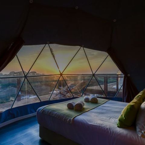 Tent 4 personen - Koepelwoning duplex