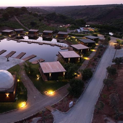 Tent 4 personen - Koepelwoning Duplex Do Lago