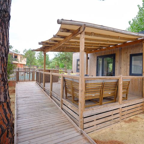 Lodge 4 personen - Picpoul 4 Toegankelijk