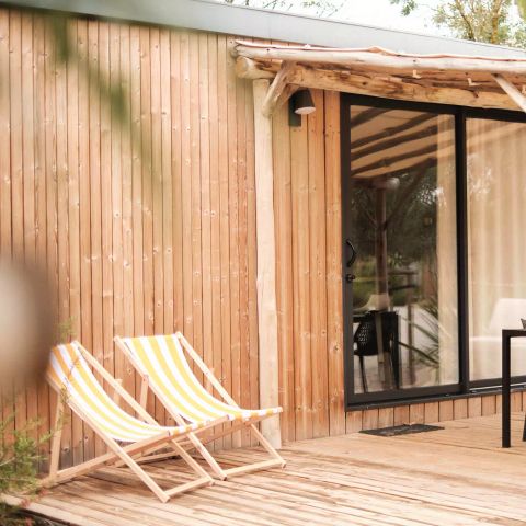 Stacaravan 4 personen - Cottage Roussane 3 Kamers 4 Personen Airconditioning + TV 2sdb