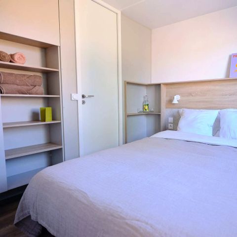Stacaravan 4 personen - Cottage Roussane 3 Kamers 4 Personen Airconditioning + TV 2sdb