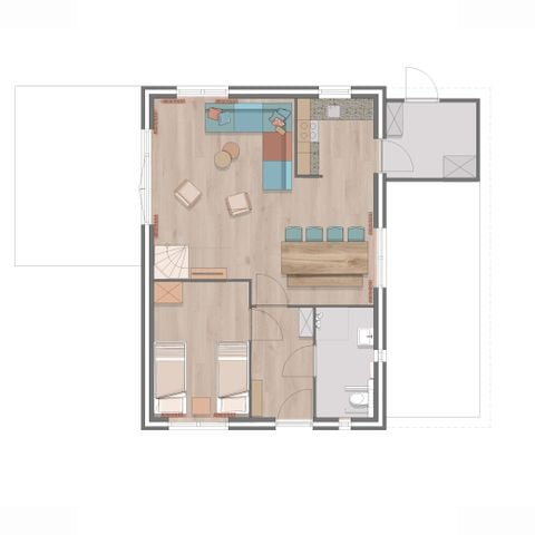 Villa 8 personen - Woezel & Pip - Mindervaliden