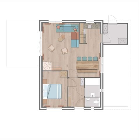 Villa 8 personen - Woezel & Pip