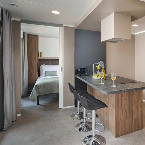 Stacaravan 5 personen - Amber Luxe Vakantiehuis (MHA)