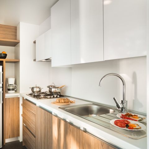 Stacaravan 4 personen - Comfort Vakantiehuis