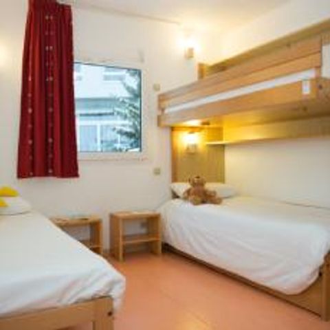 Slaapkamer 9 personen - Communicerende kamers CH4 + CH5