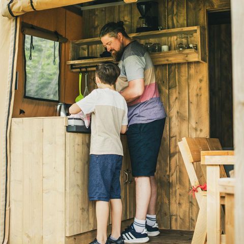 UNIEKE ACCOMMODATIE 2 personen - Elevated Tent Lodge