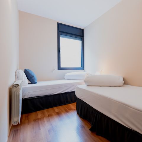 Appartement 6 personen - VOOR - 2 SLAAPKAMERS