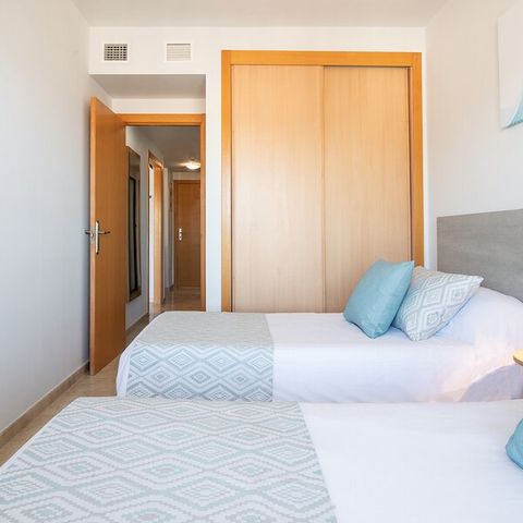 Appartement 5 personen - 2 slaapkamers - Balkon