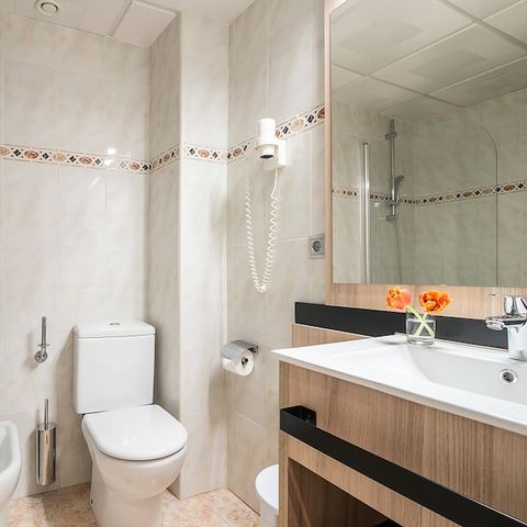 Hotelkamer 3 personen - Familiekamer - 3 personen - balkon