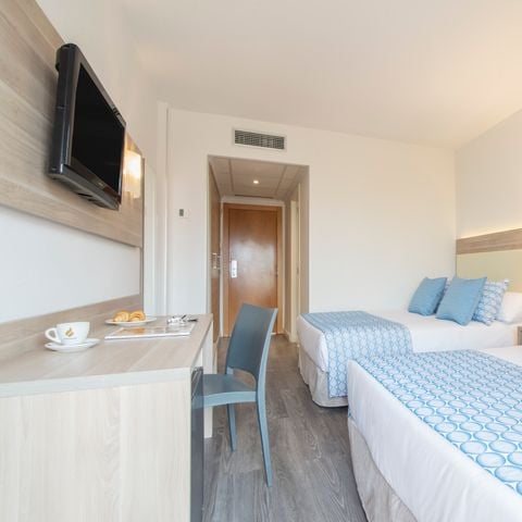 Hotelkamer 3 personen - Familiekamer - Balkon