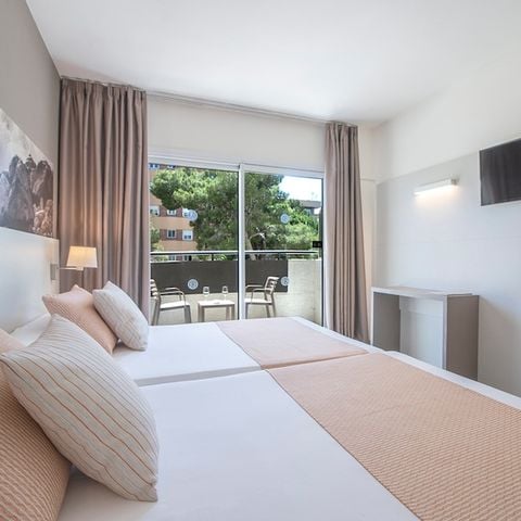 Hotelkamer 2 personen - Tweepersoonskamer - Balkon