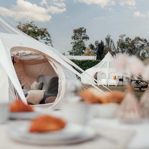 UNIEKE ACCOMMODATIE 4 personen - Lotus Belle tent