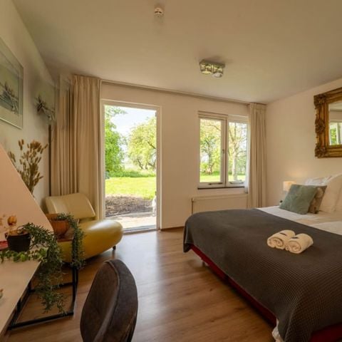 Slaapkamer 2 personen - Wite Brekken Tuinkamer