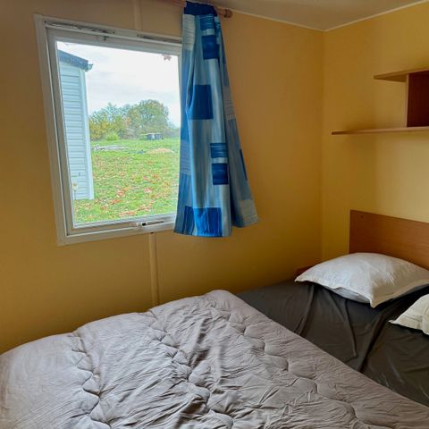 Stacaravan 4 personen - Stacaravan confort - 22 m² - 2 slaapkamers zonder TV