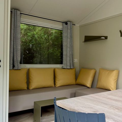 Stacaravan 4 personen - Stacaravan Premium- 27 m² - 2 slaapkamers- TV