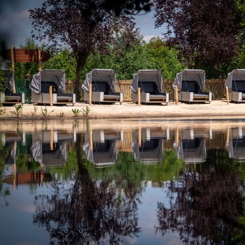 Accommodatie 2 personen - Lagoon slaapstrandstoel