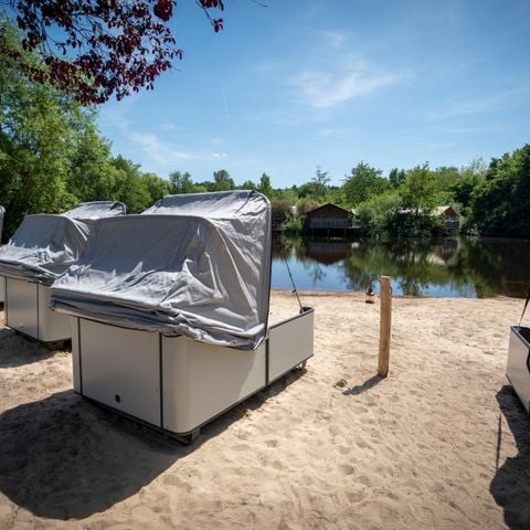 UNIEKE ACCOMMODATIE 2 personen - Lagoon slaapstrandstoel