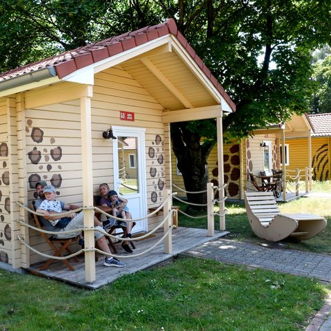 Lodge 7 personen - Safari Koning