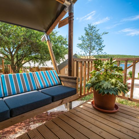 Tent 6 personen - Tent met twee slaapkamers (2+4)