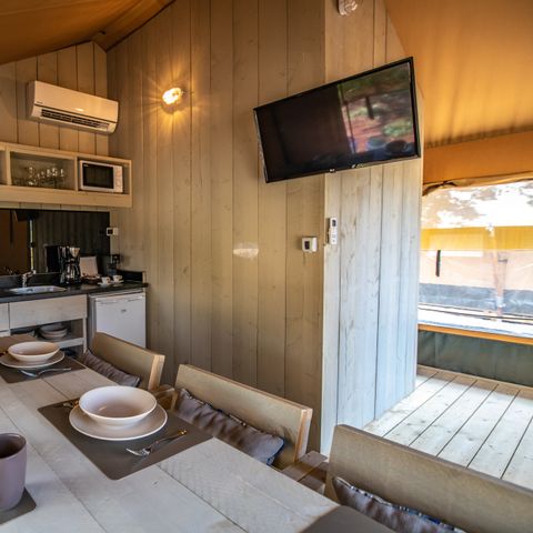 Tent 6 personen - Tent met twee slaapkamers (2+4)