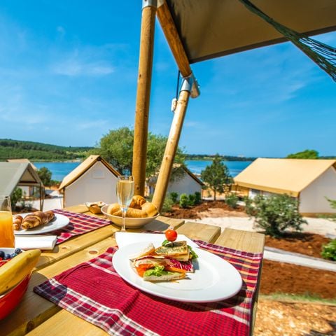 Tent 6 personen - Tent met twee slaapkamers (2+4)