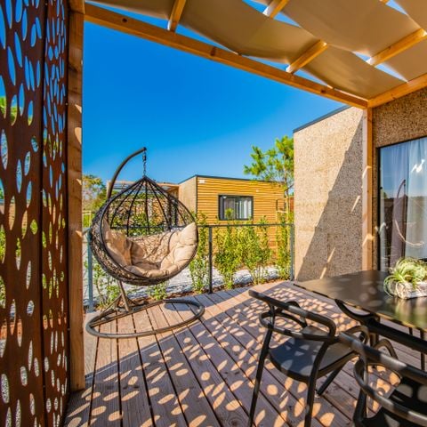 Stacaravan 5 personen - Camping Home Groen