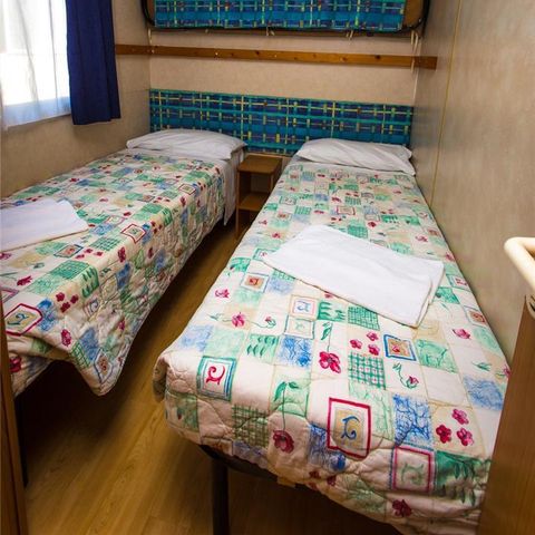 Stacaravan 5 personen - Zeezijde