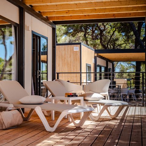 Stacaravan 6 personen - Camping