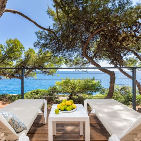 Stacaravan 6 personen - Deluxe Camping Villa eerste rij naar zee