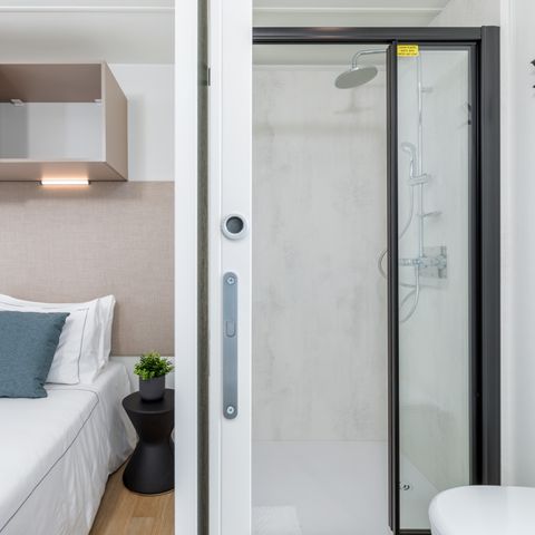 Stacaravan 5 personen - Camping Home eerste rij naar zee