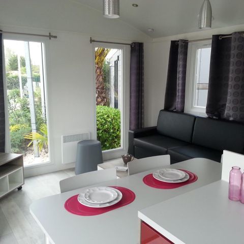 Stacaravan 4 personen - Ramatuelle - VIP Cap Deseo - 34 m² - Uitzicht op zee en jacuzzi
