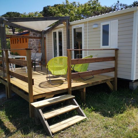 Stacaravan 4 personen - Opio - Comfort - EVO 24 m²