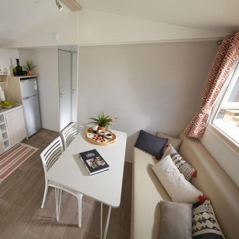 Stacaravan 6 personen - Estérel - VIP Confort - EVO 29 m² - Uitzicht op zee / Jacuzzi